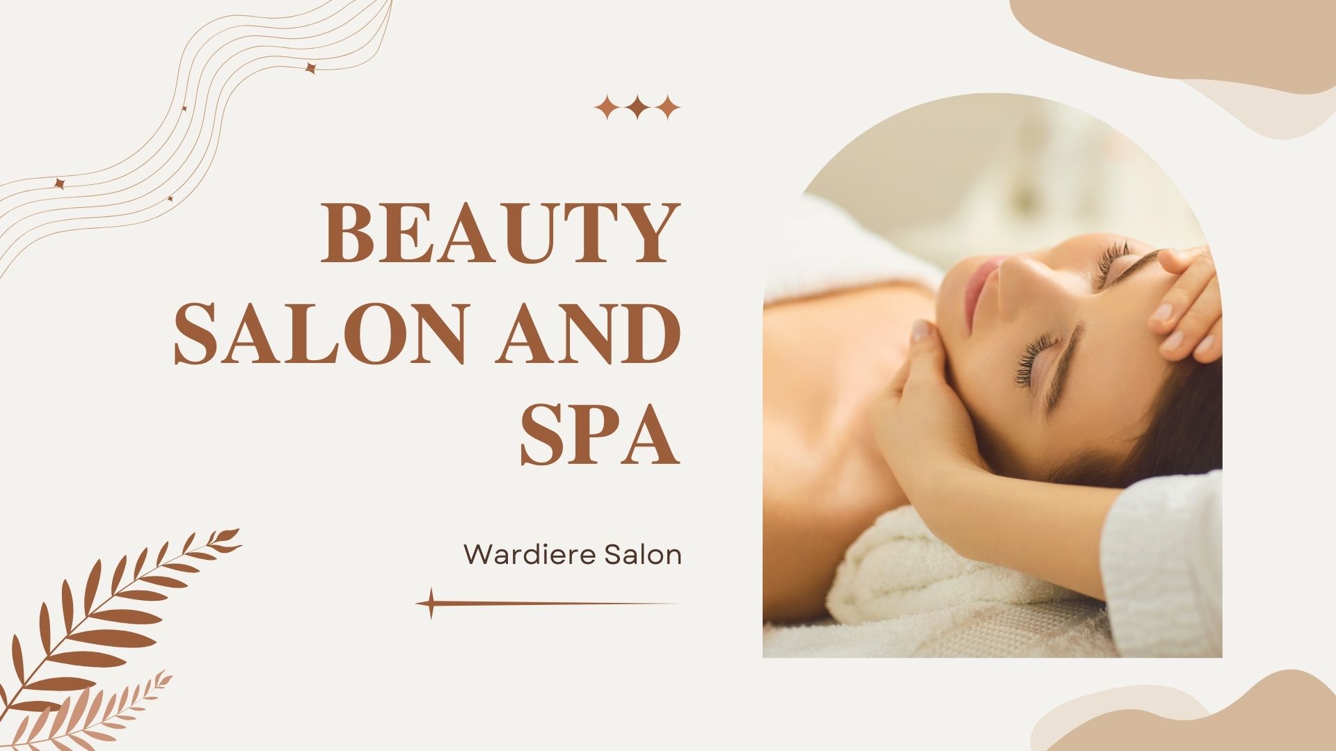 spa website design landing page